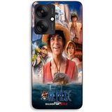 Maniacase Hoesje voor Xiaomi Redmi 13C 5G poster Luffy One Piece