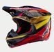 Alpinestars Supertech S-M10 Era Casque Ece 22.06 Or Doré Rio Rouge Brillant Taille 2XL