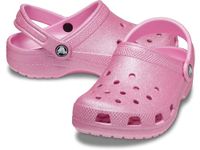 Crocs Kids Klompen, Klassieke Glitter Klomp T, Roze Tweed Glitter, 5 UK Kind