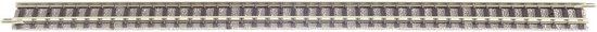Fleischmann 9100 N Fleischmann Piccolo (met ballastbed) Rechte rails 222 mm
