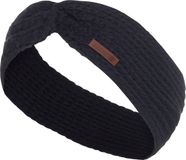 Knit Factory Joy Gebreide Dames Hoofdband - Navy