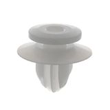Paneelklemmen Peugeot/PSA/Mitsubishi/Toyota/Suzuki Paneelklemmen voor binnenbekleding en deur, 8,5 mm pons, 10 stuks, wit
