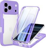 Techsuit ColorVerse 360 Series + Screen Protector - iPhone 18 Pro / iPhone 17 Pro - Purple
