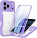 Techsuit ColorVerse 360 Series + Screen Protector - iPhone 18 Pro / iPhone 17 Pro - Purple