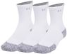 Under Armour Laufsocken Ad Run Cushion 3Pk Crew 1387043 White 101-S