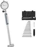 Merkloos / Sans marque Shanghai Sishun Technology Co., Ltd Wijzerplaatmeetklok En Boringmeterset voor Precisiemetingen, Nauwkeurigheid 0,03 mm, Boringbereik 50,8-152,4 mm met Meetstang, Opbergkoffer En Aambeelden voor Industriële Toepassingen