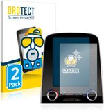 BROTECT - Screenprotector voor Renault Espace R-Link 2 8.7" - Folie Beschermfolie matte 2 Stuks