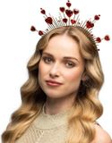 Boland Diadeem halo kroon Juliette - Volwassenen - Vrouwen - Fantasy - Festival - Engel - Fee