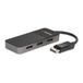 StarTech.com 3-Port DisplayPort 1.4 Splitter, DisplayPort naar 3x DP Multi-Monitor Adapter, Triple 4K Computer MST Hub, USB Bus-Powered - Enkel Windows (MST14DP123DP)