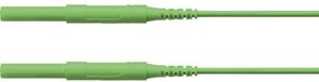 Schützinger Câble de mesure de sécurité Fiche 4 mm Fiche 4 mm 100.00 cm Vert 1 pièce(s)