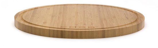 Cobb Snijplank Barbecue Accessoire - Bamboe - Rond - Bruin - 33.5 cm