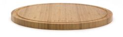 Cobb Snijplank Barbecue Accessoire - Bamboe - Rond - Bruin - 33.5 cm