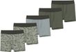 NAME IT Jongens Boxershorts 5-Pack NKMBOXER 5P AOP NOOS - Maat 110 - Seagrass