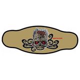 Best Divers Neopreen maskerband, dubbel blad, schedel
