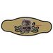 Best Divers Neopreen maskerband, dubbel blad, schedel