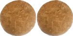 Esschert Design 2x stuks inlegvellen kokos voor hanging basket 30 cm - kokosinleggers / plantenbak van kokos