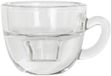 Merkloos Kaarsenhouder Koffie helder Ø8xH5cm