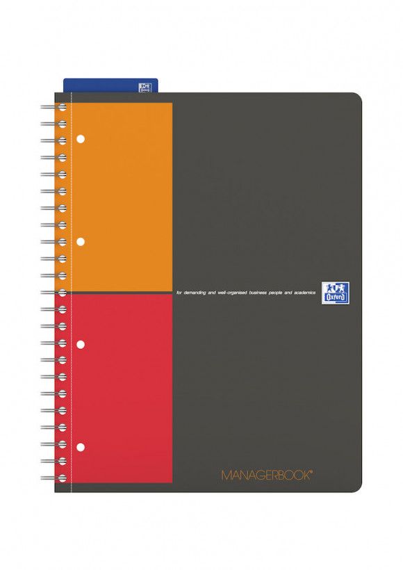 Oxford 400010756 - Schrijfblok - grijs