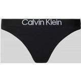 Calvin Klein Underwear String zwart / wit