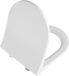 VitrA Integra abattant de WC, Blanc, Duroplast, Soft-close