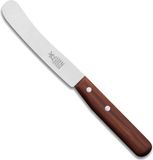 Robert Herder Ontbijtmes - Buckels - RVS - Lemmet 118 mm - Pruimenhout