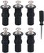 Toiletbril bevestigingsset - 3 paar schroeven voor reparatie & montage