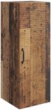 vidaXL Wandkast Oud hout 33 x 34,5 x 90 cm Bewerkt hout