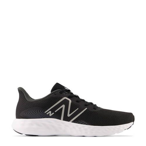 New Balance 411 V2 hardloopschoenen zwart/grijs