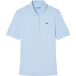 LACOSTE Polo uni, bleu glacier