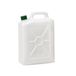 Ecoplast Jerrycan 3 liter, kunststof vat neutraal, 3 l
