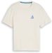Tom Tailor T-shirt met borduursel Gardenia White