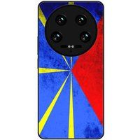 Xiaomi 14 Ultra Drapeau la reunion Verstevigd hoesje met sublimatie bedrukking