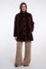 Rino & Pelle Nonna manteau - Coffee roast