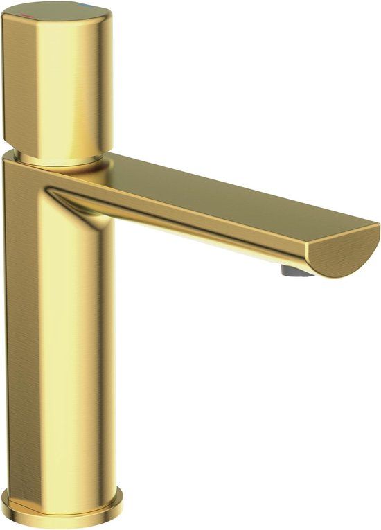 Schütte NEW YORK Mengkraan Wastafel - Goud Mat - Design - Messing - 5 Jaar Garantie
