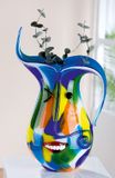 Gilde handwerk GlasArt Vaas van Glas Augusto