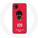 Maniacase Hoesjes voor Xiaomi Redmi 9C Inktvis Spel Hwang Jun Ho Nummer 029