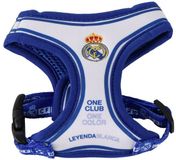 Real Madrid C.F. Laisse pour chien Bleu XXS