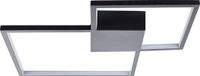 Beliani OKSU Plafondlamp - Zwart - Vierkant - IJzer - 54x54cm