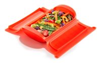 Lékué 886003 Stoomkoker - Rood