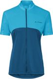 VAUDE Matera FZ Tricot, Fietsshirt, Dames Fiets-Sportshirt Slanke pasvorm