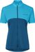 VAUDE Matera FZ Tricot, Fietsshirt, Dames Fiets-Sportshirt Slanke pasvorm