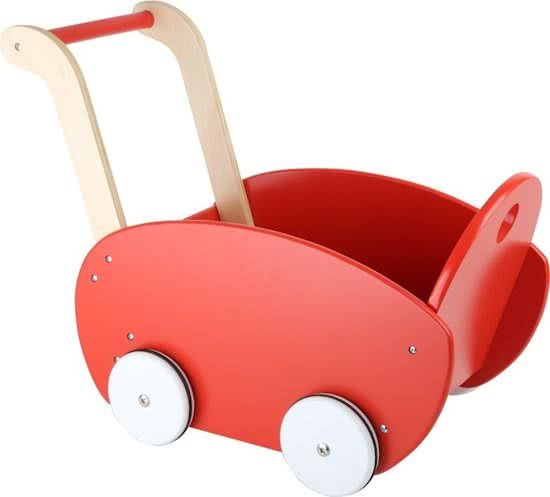 Small foot company Small Foot Poppenwagen Rood