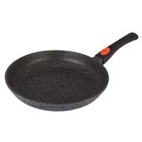 Kamberg 0008025 braadpan, 32 cm, afneembare handgreep, gegoten aluminium, coating in steenlook, voor alle warmtebronnen, inclusief inductie, zonder PFOA