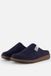 Rohde 6786 55 Pantoffel Open Sloffen Blauw Rib Textiel Heren