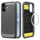 Spigen Rugged Armor MagSafe Case voor Apple iPhone 17 - Grijs