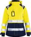 Blåkläder 4904-1987 High Vis Shell Jas Geel/Marineblauw XXXL
