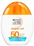 Garnier Ambre Solaire Super UV Onzichtbare Waterfluid Zonbescherming SPF50 - Voor gezicht - Met hyaluronzuur - Vegan - 40ml