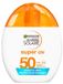 Garnier Ambre Solaire Super UV Onzichtbare Waterfluid Zonbescherming SPF50 - Voor gezicht - Met hyaluronzuur - Vegan - 40ml