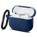 Spigen Vault Case Geschikt voor AirPods Pro 3 - Hoesje met Magneetsluiting en Karabijnhaak Blauw