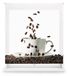 Porte-rouleau de cuisine avec motif café, 150x180 cm, polyester